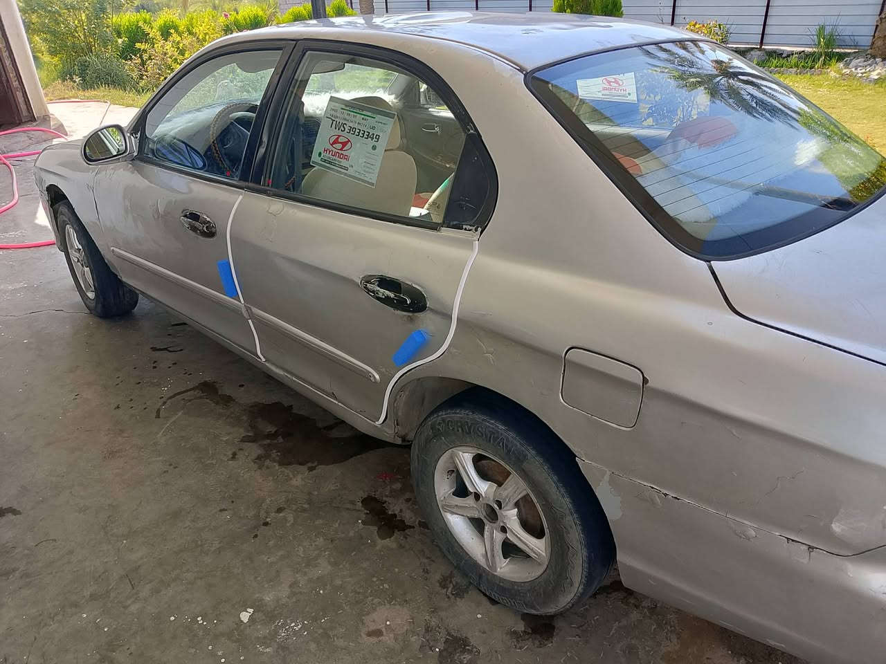 السلام عليكم سوناتا  2000  رقم ديالى تحويل مباشر 
كفالة كير ومحرك 
كلشي واضح بل صور 
وباقي تفاصيل اتصل ودلل 
*********** واتساب فقط 
***********
سعر 27$
العنوان واسط الصويرة
