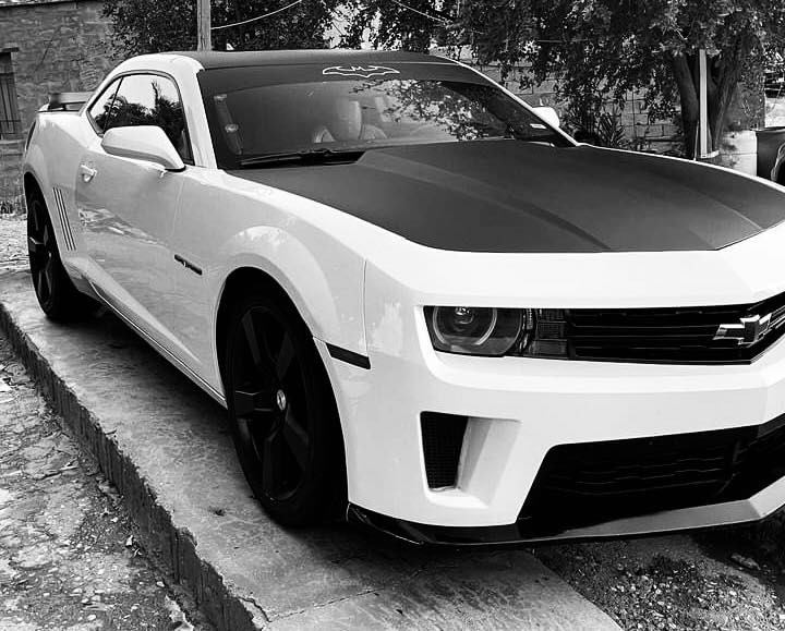 اليدور مهجوم يعبر المنشور
كمارو خليجي⭕️مكفوله انظف كمار بلعراق بموديله 2012
فوول مواصفات 🔥
فتحه سلايت 
زينون
كشنات كهرب وجلد
عداد دجيتل 
6سلندر المرغوب   
حساسات خلفيه 
كامره خلفيه 
رقم جديد معه سنويه تحويل ثاني يوم سياره ما تخسر عليه برغي وبيه بعد هواي مواصفات لاستفسار ***********مكان السياره الكوت ..
