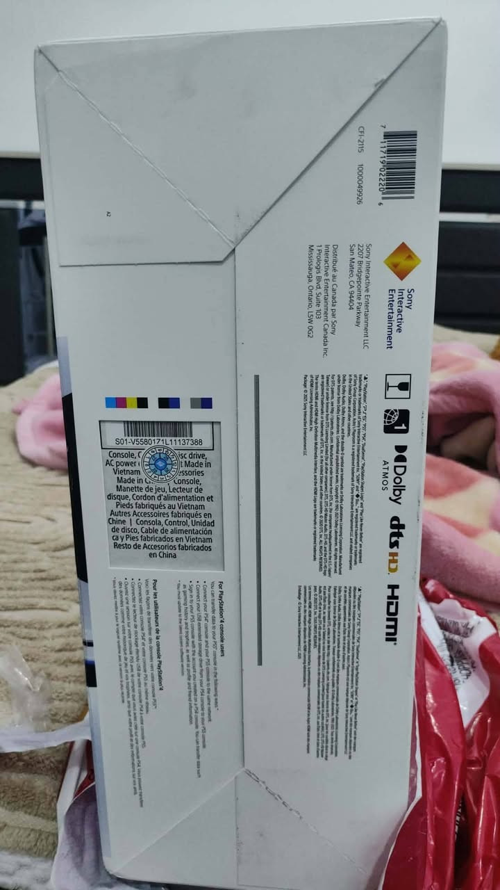 متوفر بلي 5 سلم غير مفتوح ابد تفتحة بيدك.
سعر ٧٦٠ الف سعر جوه سوك اخوان جهاز غير مفتوح
ولحد يكلي مفتوح الليب فوك لان لو مفتوح الكيبلات مستحيل ترجع نفس شد الشركه 
متوفر توصيل لكل مدن العراق
***********
