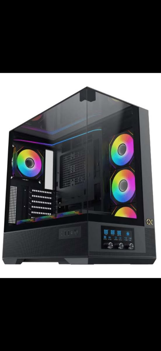 🔥 للبيع PC Gaming قوي جداً 🔥

• المعالج: AMD Ryzen 5 7600 BOX  
• المذربورد: ASUS PRIME B840 PLUS WIFI  
• كرت الشاشة: PNY RTX 4070 SUPER XLR8 12GB ثلاث مراوح  
• التخزين: Lexar M.2 NVMe 1TB M620  
• الرام: T-Force DDR5 6000MHz حجم 32GB (16×2)  
• التبريد: GameOn Liquid Cooler  
• الباور: DeepCool PF750 750W  
• الكيس: Xigmatek Vision Black  

🎮 يشغل جميع الألعاب على أعلى الإعدادات  
❄️ تبريد ممتاز وأداء قوي  
⚡ مناسب للـ 2K والـ 4K  
🖤 تجميعة مرتبة بالكامل باللون الأسود
❤️ تحكم كامل الالوان كامل اي لون ببالك من الكيس نفسه بي
ازرار تحكم rgb
الي يريد خاص


**إذا كنت صاحب هذا الإعلان وتريد حذفه لأي سبب، رجاءا أرسل رسالة إلى الدعم الفني**