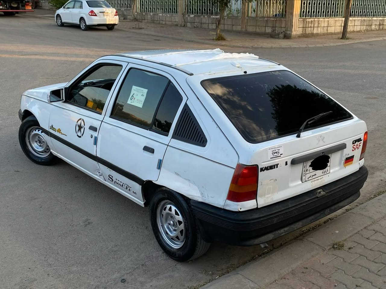 اوبل كاديت للبيع رقم كركوك سياره مثل شريكا باقي موديل 1991 سعر 17 رقم موبيل ***********
