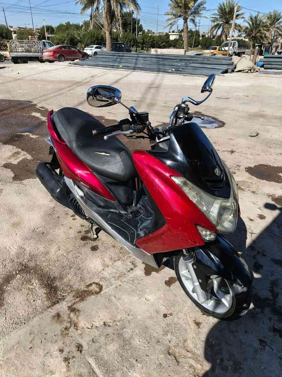 دراجة majesty s للبيع محرك 155cc
تاير عريض
دبل كبير
ماجسته اس
دراجة قويه وغنيه عن التعريف 
محرك بلادي مكفول من الفتح والنضوح 

مرقم بغداد 
ماشيه 65
نظافة فول 
كهربائيات كلها شغاله
سلف نص نكره بكل وقت
ناعمه خرسه

السعر والأستفسار راسلني خاص
او
واتساب
 *********** 

مكاني بغداد الشعله رحمانيه 📍
