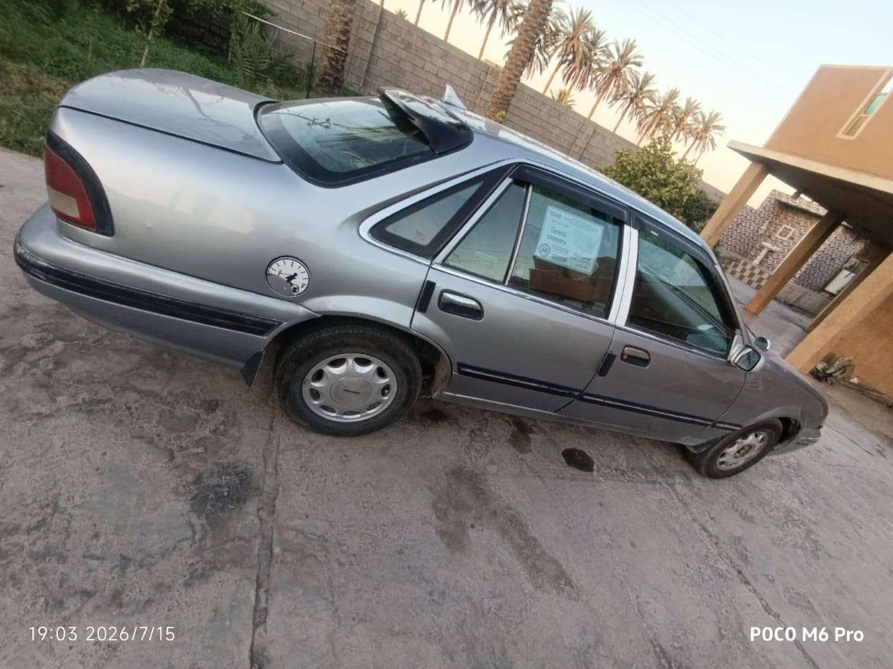 السلام عليكم 
للبيع دايو برنس موديل 95 رقم أنبار انكليزي باسمي تحويل ثاني يوم كير محرك كهربائيات كلها تمام 
السياره بيها ضربه تبديل لغد الايسر 
السعر 25 وبيها مجال مكانها الخالديه ‏***********‬‏

