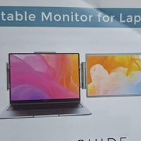 شاشة لابتوب إضافية تنربط على اللابتوب غنية عن التعريف   للاستفسار على ...