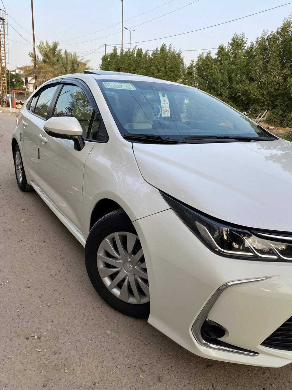 سلام عليكم
كورلا 2020 خليجي بانزين اصلي مكفولة من صبغ بيه بارد 3 مكانات                   وبيه رصعات خفيفة كلش شركة ساز   
رقم اربيل الجديد
باسم عربي موجود بغداد  
مواصفاتها
محرك 2000
منضومة زينون 
حساس امامي خلفي 
بروجكتر 
تحكمات ستيرن جهتين
كاميرا 
تبريد قطعتين 
ايرباك
نظامين قيادة sport و normal
نظام Eco لتقليل صرف البنزين 
مداخل ABS عدد 4 
السعر 151 وبيه  مجال بسيط
مكاني بغداد حي العامل  
الرقم*********** بغداد, العراق
