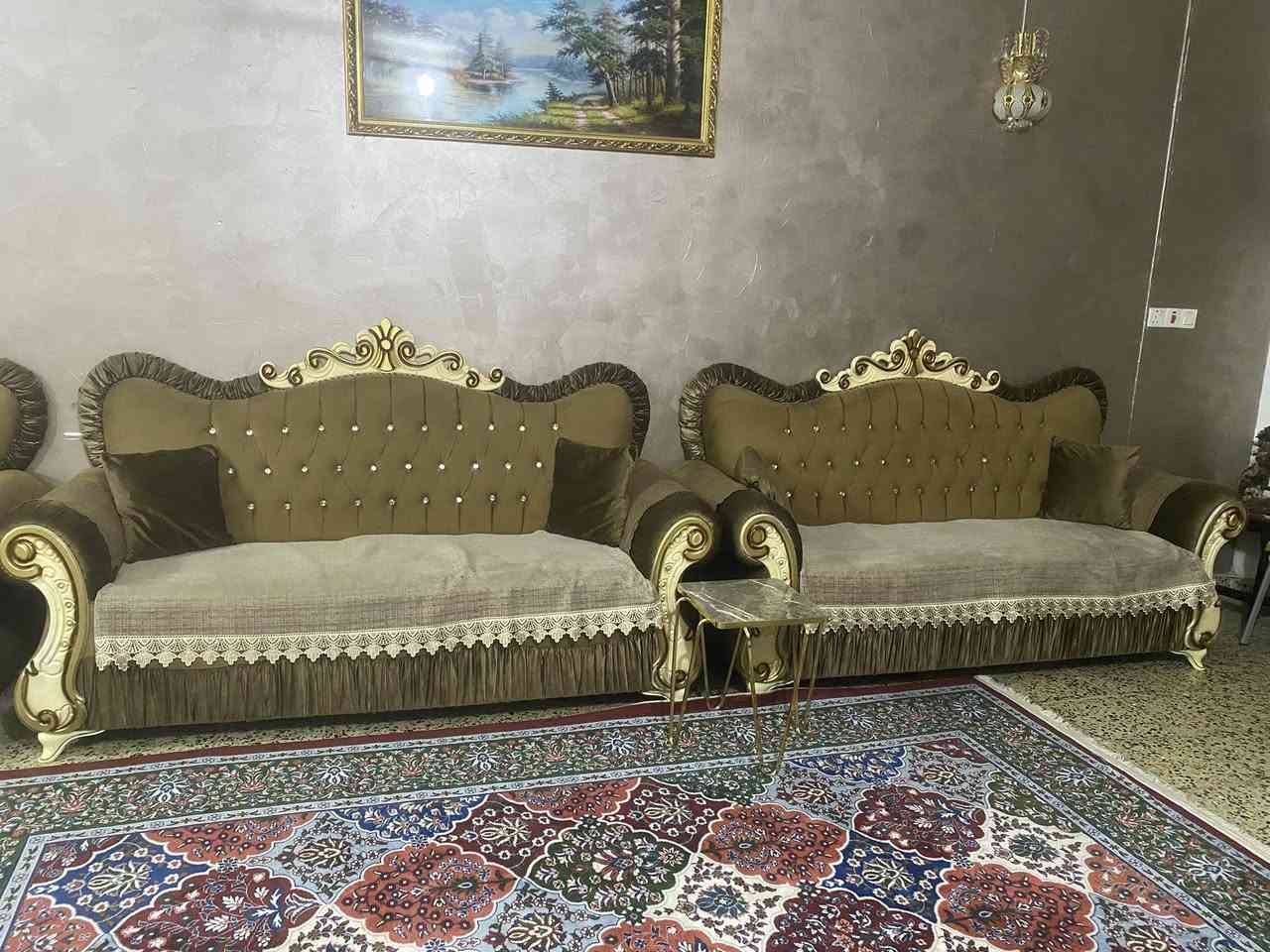 السلام عليكم
للبيع طخم قنفات عراقي شغل درجه اولى ثقيل 
12 مقعد مستعمل نضيف 
السعر 750 الف


**إذا كنت صاحب هذا الإعلان وتريد حذفه لأي سبب، رجاءا أرسل رسالة إلى الدعم الفني**