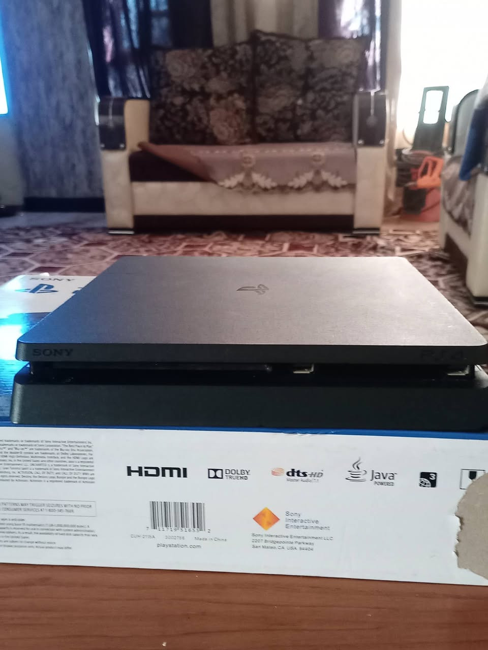 السلام عليكم جهاز بلي4سلم للبيع جهاز جداً نظيف ومامفتوح الجهاز كامل ملحقاة ويا جوستك وحده كارتونه موجود الجهاز يجي ويا قرصين الي بالصور ويا أيضاً لعبتين بالحساب مورتل كومبات و ذاوتشر
سعر الجهاز260قفل 
مكاني بغداد المدائن ناحية الوحدة قرب بسماية


**إذا كنت صاحب هذا الإعلان وتريد حذفه لأي سبب، رجاءا أرسل رسالة إلى الدعم الفني**