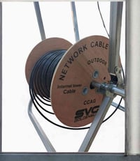 بكرة SVC 305m  دبل تسليح / دبل تغليف  السعررر 💸90.000 حاملة البكرة  ال...