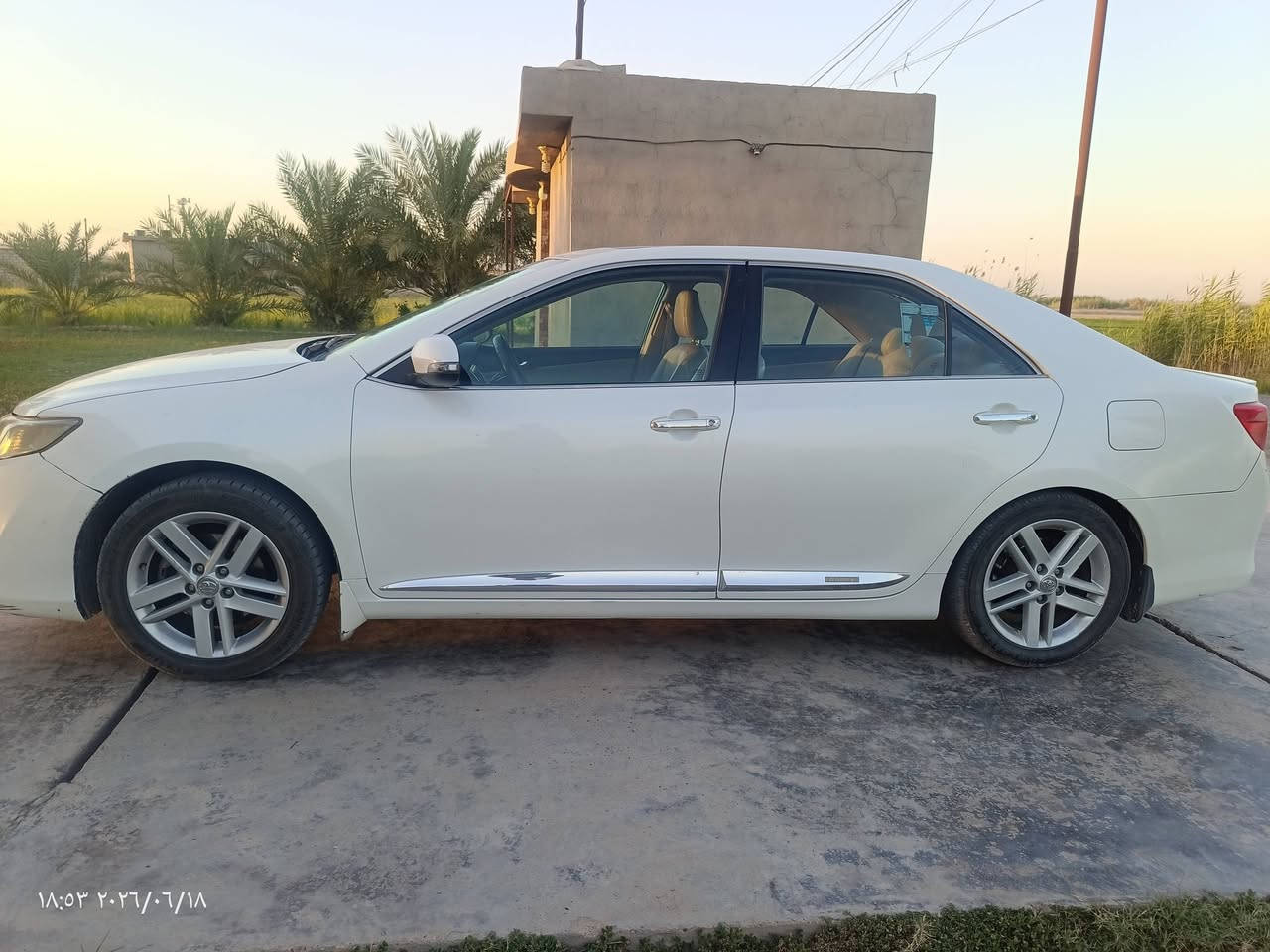 كامري 2015 GLX رقم بغداد السعر 155$ مكاني بغداد خان ضاري ‏‪***********‬‏
