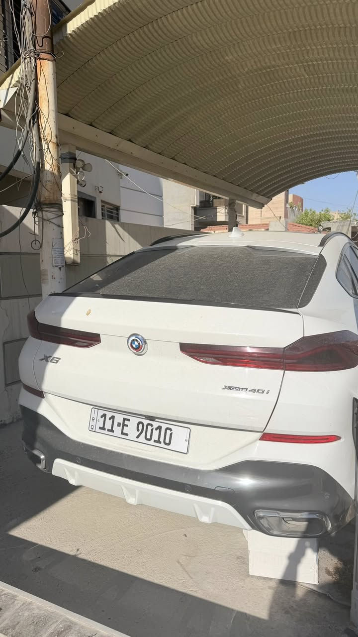 2023 X6 ام بكج خليجي وكالة العروش  

Bmw X6 M40i  2023 

حجم المكينه : ستة سلندر  

المسافة المقطوعة : 25 الف كم 
  

#مواصفاتها

1.شاشه 

2.بصمه 

4.بنوراما

5.كشنات جلد

6.هيترات بالكشنات

7.ويل كب

8.حساسات خلفي امامي

9.هندبريك بصمه

10.قطعتين تبريد

11.كشنات كهرباء

12.لايتات لد + زنون

13.بكلايت لد

14.شحن وايرليس

15.اناره داخليه 7 الوان

16.صندوك كهرباء

17.رادرات 360

18.اشاير بالمري

19. اتو هولد

20. كشن السايق ميمري

فول مواصفات 1/1 رقم بغداد 

السعر : 55000$

 📞***********

مكانها بغداد-العامرية
