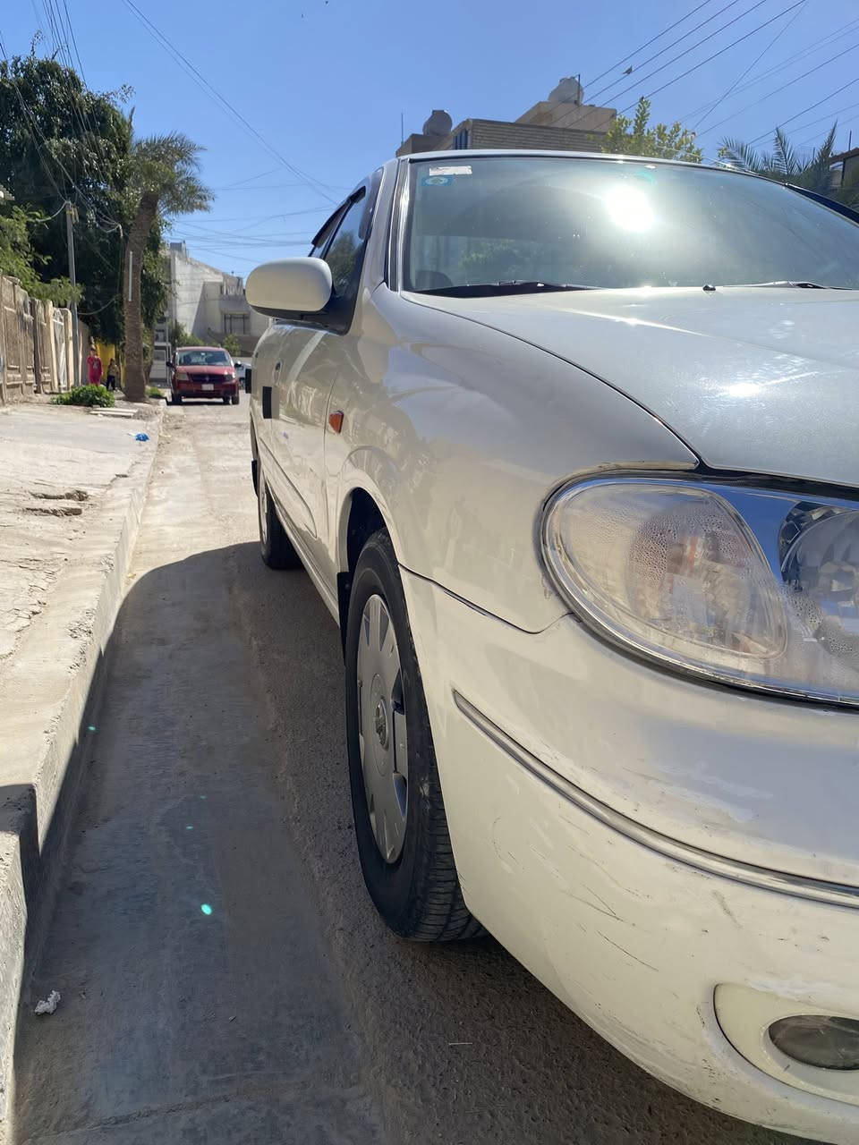 السلام عليكم نيسان سني ياباني اصلي 2008 لون ابيض صدفي مكفول ماعده بارد قليل بدون صبغ رقم بغداد تحويل مباشر السيارة احلى من الصور كير ومحرك كفالة صدر امامي خلفي جديد داخل جديد مكاني بغداد  حي الحسين السعر 110 وبيها مجال   بسيط ‭0773 202 1548‬
