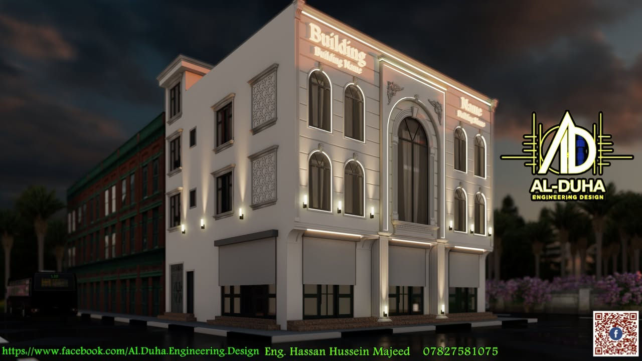 تصميم بناية تجارية على ثلاثة شوارع بمساحة 13.5×15 متر 

يعتمد نمط التصميم على الأسلوب النيوكلاسيك الذي يمزج بين الفخامة والبساطة.
البناية تجارية - سكنية 
الطابق الارضي مكون من معرض كبير مع خدمات ومحل جانبي 
الطوابق المتكررة متكونه من شقتين لكل طابق 
نرجو ان ينال اعجابكم 
مكتب الضحى بغداد 
أ.م. حسن حسين *********** 
مكتب المستشار الهندسي 
م. ديار البصرة *********** 
#مكتب_المستشار_الهندسي #واجهات_خارجية #الضحى_للتصميم_الهندسي #نيوكلاسك #تصميم_هندسي 
#تصميم_هندسي#تصميم_هندسي_إنشائي #تصميم_هندسي_جميل #تصميم_هندسي_معماري #تصميم_هندسي_مدني #تصميم_هندسي_ثلاثي_الأبعاد_احترافي
