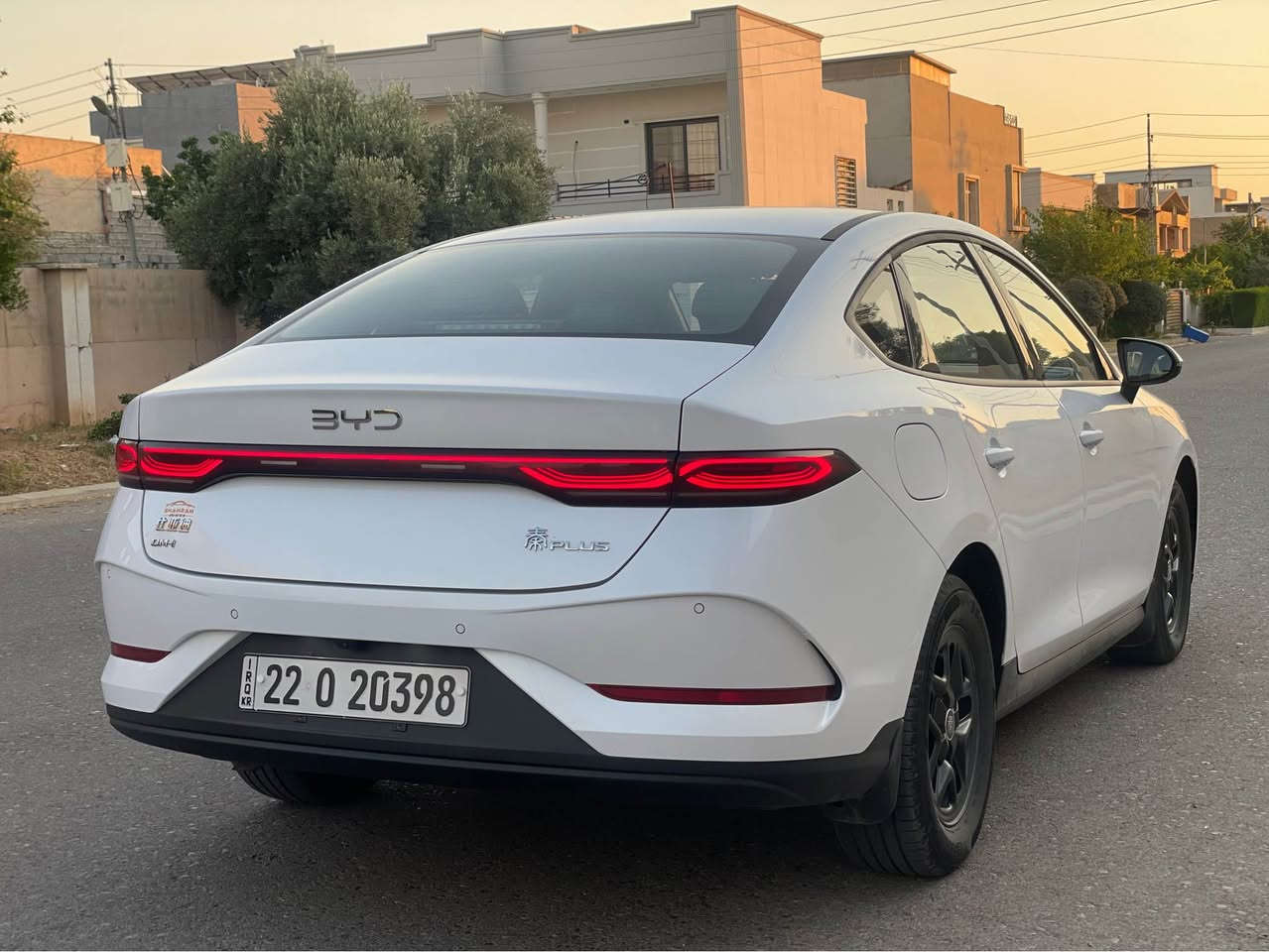 BYD qin plus  2025
‎هيج هيجي نیە 
‎سەیارەکە لەسەر دەقی شەریکە ماوە
‎ناو زەیتونی سەقف ڕەش
‎تەنها 21 هةزار ڕۆشتووە

‎نرخ : 126$ مجال
‎شوێن : هەولێر

0750-122-6666            whats app-viber أربيل, العراق
