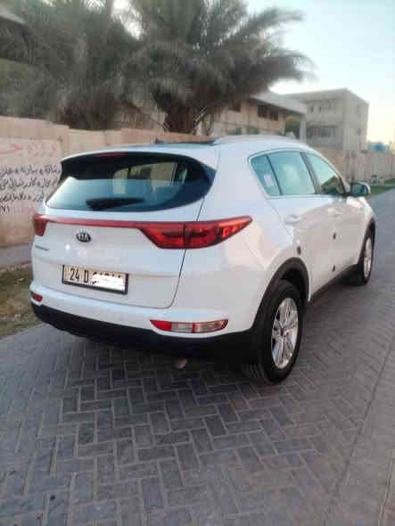 #للبيع سبورتج موديل ٢٠١٨ خليجية مكفولة كفالة عامة مكينة ٢٠٠٠ دوش تبريد قطعتين تحكمات جيهتين حاكية حساس خلفي كامرة بنوراما مانع تزحلق نضام يكو قتصاد بانزين ويل كب  مكينة وكير خير من الله صدر امامي وخلفي جدد تبريد ثلج تخم تايرات جدد كهربائيات كلهة شغالة سياره جاهزه من كل شي اي نقص مابيهة سيارة مال بيت سعر ١٨٠ وبيهة مجال للشراي للستفسار*********** عنوان بغداد رقم دهوك الدولي الجديد بسمي سنوية ٢٠٣٠ وهزة وفحص لحد ٢٠٢٦ شهر ١٠  جدد  ماشية ٨٧
