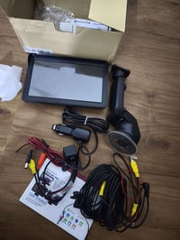 شاشة سيارة • كاميرا خلفية • تناسب الداشبورد