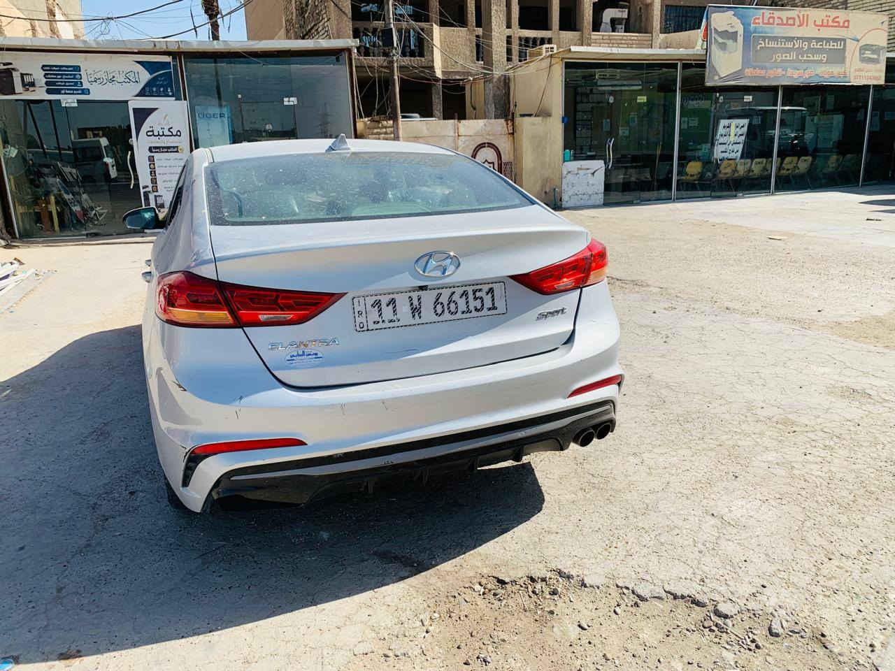 السلام عليكم النترا ٢٠١٨ فول 
رقم بغداد 
السياره أحله من الصور 
المكان بغداد 
السعر ١٠٨$ 
التوصل ***********      ،

