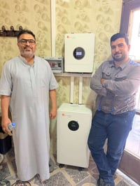 طاقة شمسية • تقسيط ١٨ شهر • البو طعمة