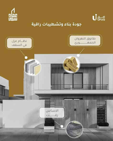 إعلان عن دار للبيع
الموقع:مجمع عماد سكر السكني، محافظة كربلاء المقدسه. شارع المجمعات. 

 

- المساحة:250 متر مربع

- التفاصيل:- طابقين- 4 غرف نوم (نظام سويتات)- مطبخ- استقبال- صالة- كراج

- البيت موقعه مميز جدا بصف الركن  بلوك 7

- ⁠سعر الدار من الشركة 290 مليون

المبلغ الواصل للشركة 240 مليون

الباقي 50 مليون فقط والتسديد يكون بنظام الاقساط السنوية على المصرف. او يسدد للشركة على شكل دفعات. 

ملاحظة الدار يباع بدون تطلوعه 

للمزيد من التفاصيل، يرجى التواصل ***********
