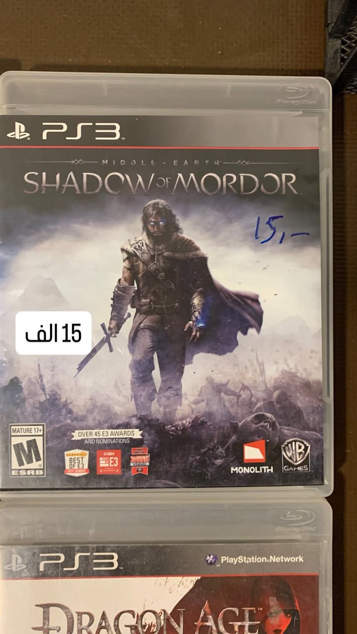 العاب بلي ٣ نظيفة ١٠٠٪؜ بس راتاتوي بيها شخط بسيط الاسعار مكتوبة بالصورة


**إذا كنت صاحب هذا الإعلان وتريد حذفه لأي سبب، رجاءا أرسل رسالة إلى الدعم الفني**