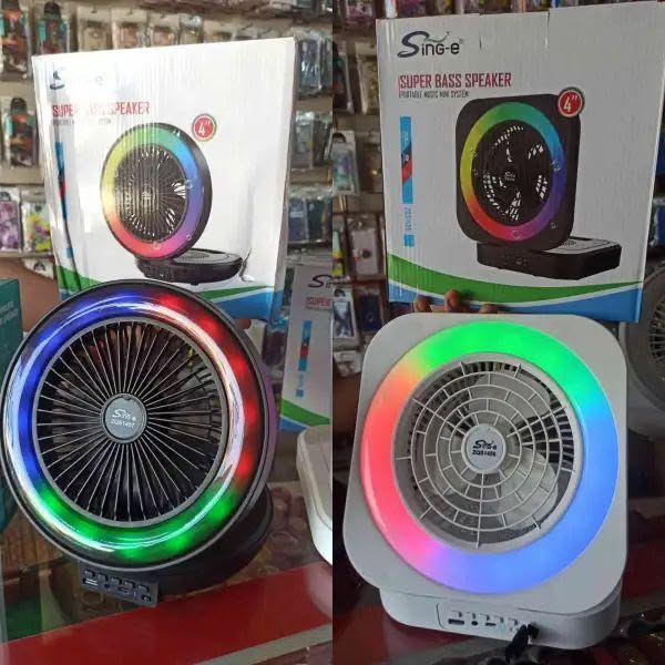 مروحة سبيكر دفتري
مكبر صوت محمول مع مروحة مدمجة وإضاءة LED ملونة، يدعم البلوتوث وUSB وAUX لتجربة صوتية 
راديو مدمج 
يوجد خدمة توصيل لجميع المحافظات بغداد, العراق


**إذا كنت صاحب هذا الإعلان وتريد حذفه لأي سبب، رجاءا أرسل رسالة إلى الدعم الفني**