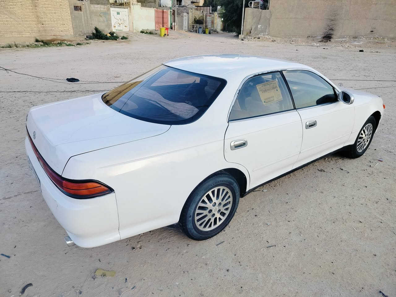 السلام عليكم السعر. 65
المكان النجف خان النص 
للاتصال ***********
سياره مارك للبيع مكفوله من الضربه والكصه ونقل الچثه مكينه وكير جداد حداديه جديدة تخم تاير جديد مكينه ونجي ناعم موديل 1995 سنويه مجداد رقم بغداد انكليزي السيارة بسمي 
مكلف بل النشر
