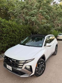 2025 Tucson limited  توسان لمتد اعلى مواصفات لون ابيض واود امريكي  فور...