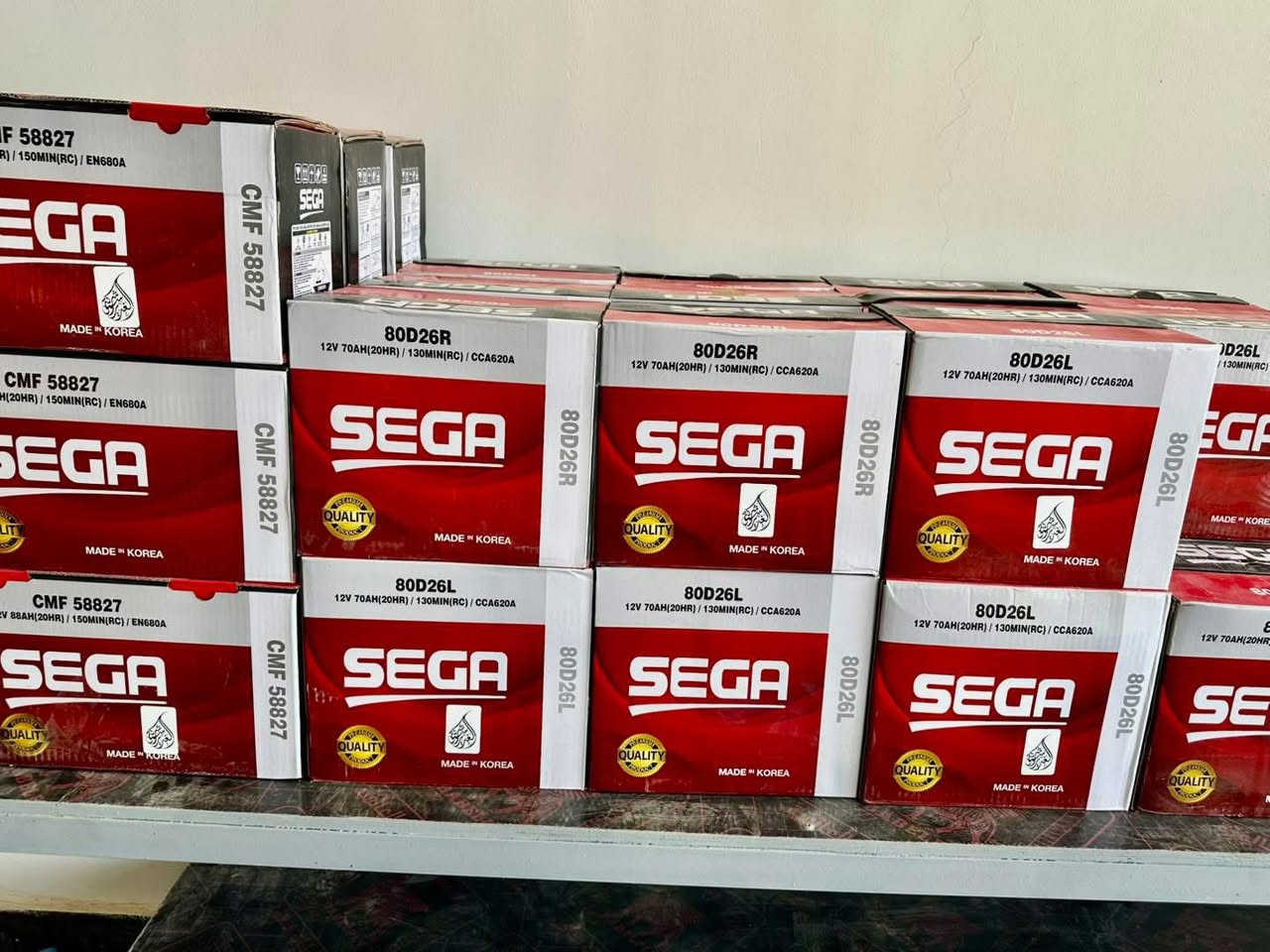 اللهم صل على محمد وال محمد
#بفضل الله تم وصول وجبه جديده من اللاطارات والبطاريات وباسعار  مناسبة جدا 
#يتوفر_لدينا 
١_ جميع انواع الاطارات ولجميع انواع السيارات الكبيرة والصغيرة والحمل ❤️ 
٢_ جميع انواع البطاريات (الكوري - الصيني - ماليزي )
٣- جميع انواع الاطارات تكتك 🛺🛺🛺 ( الصيني -الجبلي -الهندي - الاندلوسي )
نؤكد ان الاسعار جملة ومفرد ، اسعار ومناسبه 
قريبا سيتم فتح ورشة تتظمن فتح وشد وبلنص وتبديل الدهن 🤍❤️
#العنوان_ ذي قار _قضاء النصر الشارع العام- مقابل دائرة الزراعة 
رقم الهاتف : 
‭0788 260 2232‬
‭0772 594 2232‬
