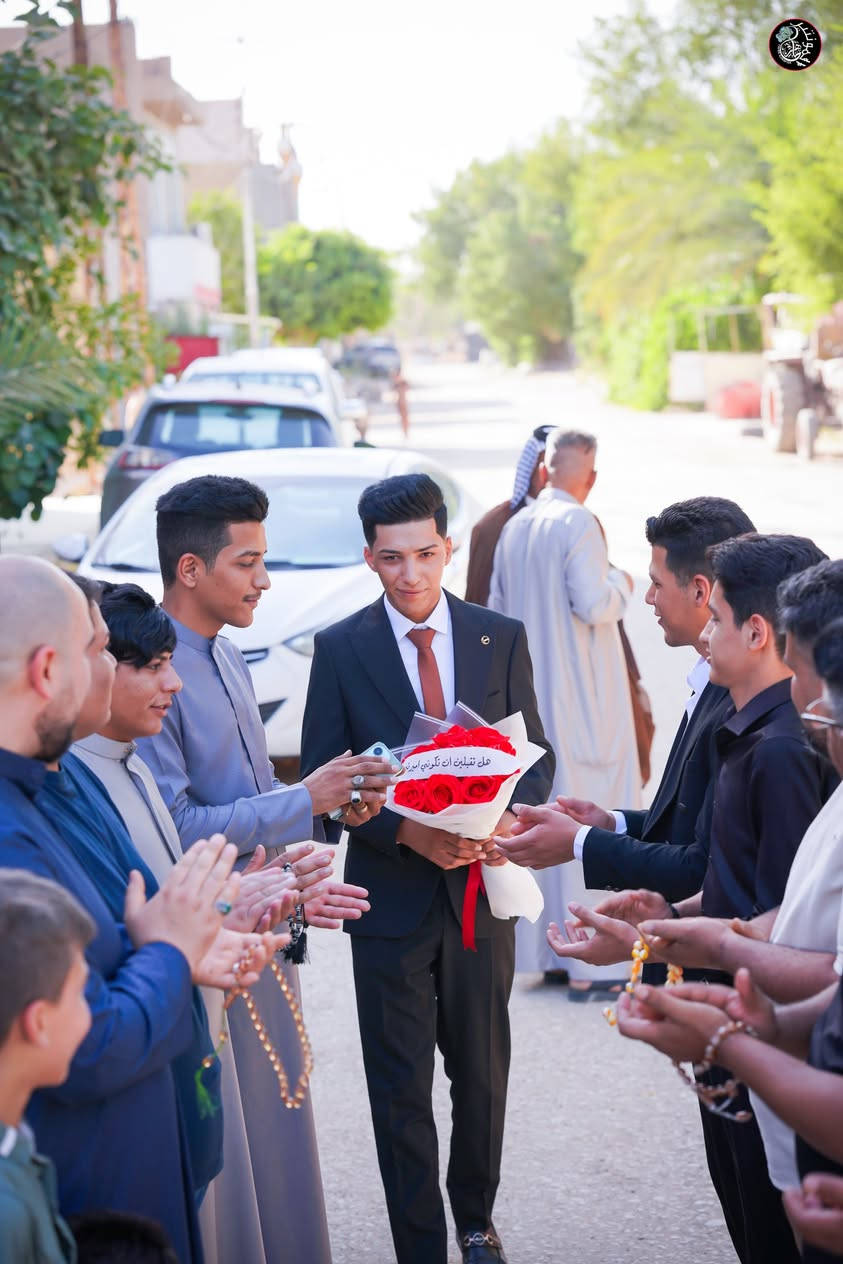 #مشية  خطوبة الشاب شاكر باسم الفتلاوي على عشيرة السادة ال الاعرجي #النجف_الاشرف
#وبحضور السادة والشيوخ ووجهاء الكوفة والنجف الاشرف 
♦️الف الف مبرووك  | 
#جميع الصور ع قناة التليجرام وبدقة عالية  👇👇👇👇👇👇👇👇👇
https://t.me/taher***********/169909
♦️مجموعة قنوات مكتب المونتير طاهر الفحام📷 
#مكتب مناسبات النجف  Najaf Events Office 
♦️للتصوير والانتاج والتوزيع الفني 📽🎞  
♦️للحجز ***********📞
