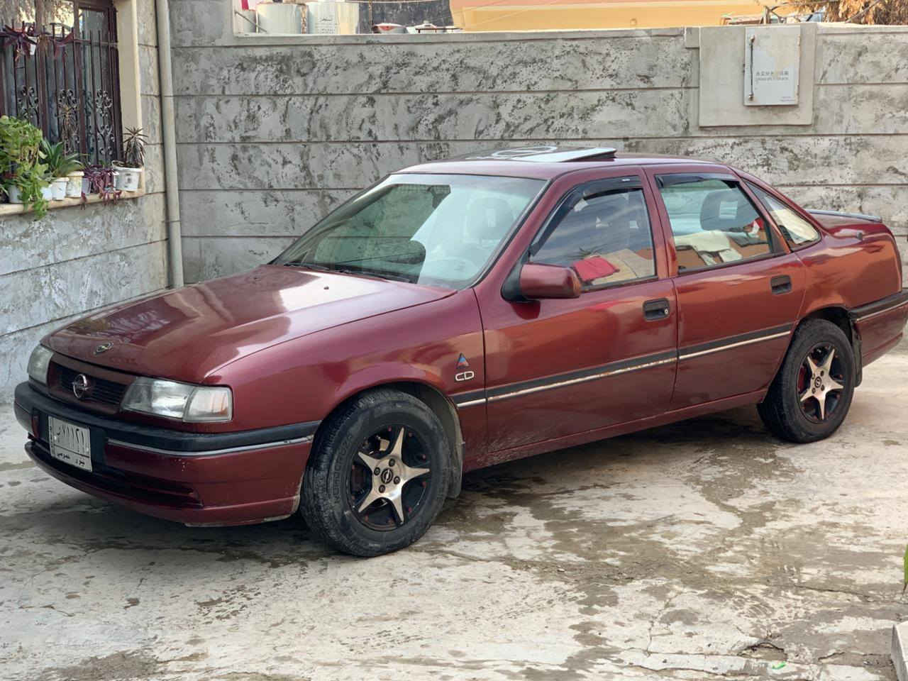 للبيع اوبل فكتره موديل 1993سنويه لل27محرك شرط والكير مرات عل ثالث يفلت السياره ابئسمي شرط التحويل بيها صبغ جماليه والسقف بي معجون مال تعديل
سياره حلوى وجاهزه كوبون بانزين بيها 
حجم 18
جامات امامي كهرب
اسلايت كهرب
السعر 40 وبيها مجال
***********
