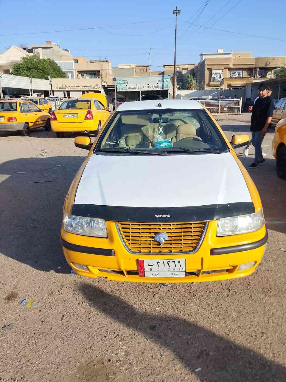 سمند موديل ١١
كير مكفول محرك مفول 
تخم تاير صدر جديد 
تبريد بي قطع واير 
نواقص البور اشتريته سوق سوده بي صوت 
سياره رقم بغداد بسم شخص من بغداد يريد تحويل مباشر 
السعر ٣٢بي مجال تاخذ مني السياره مصفره هيئه غرامات الرقم ***********
