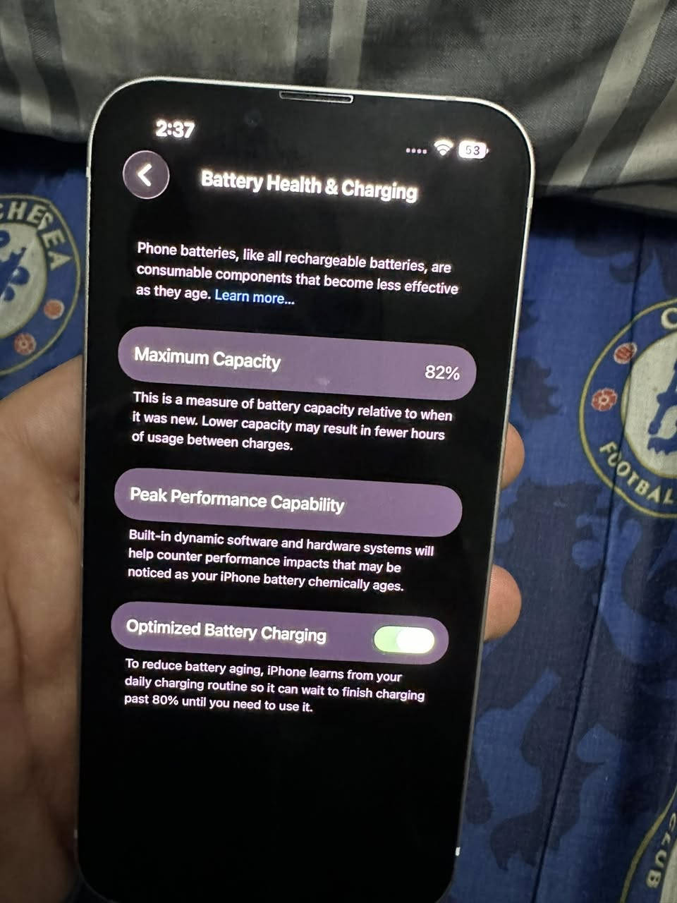 ايفون 13 العادي ذاكرة 128 البطارية 82% الجهاز لا مفتوح ولا مبدل بي ايشي تجي تفحصه وتشوفه جهاز نضيف هم سعره 400 مكاني بغداد
رقمي واتس ***********
