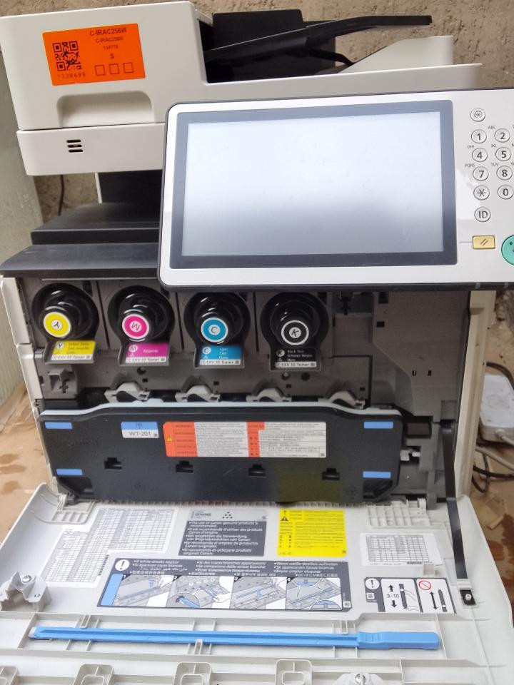 سلام عليكم طابعه كانون C256  سكنر وجهين ربط جاز طبعه ليزر سعر 400 مكاني ناجف وستاب مكلف بنشر هذه رقم صاحبه ***********
