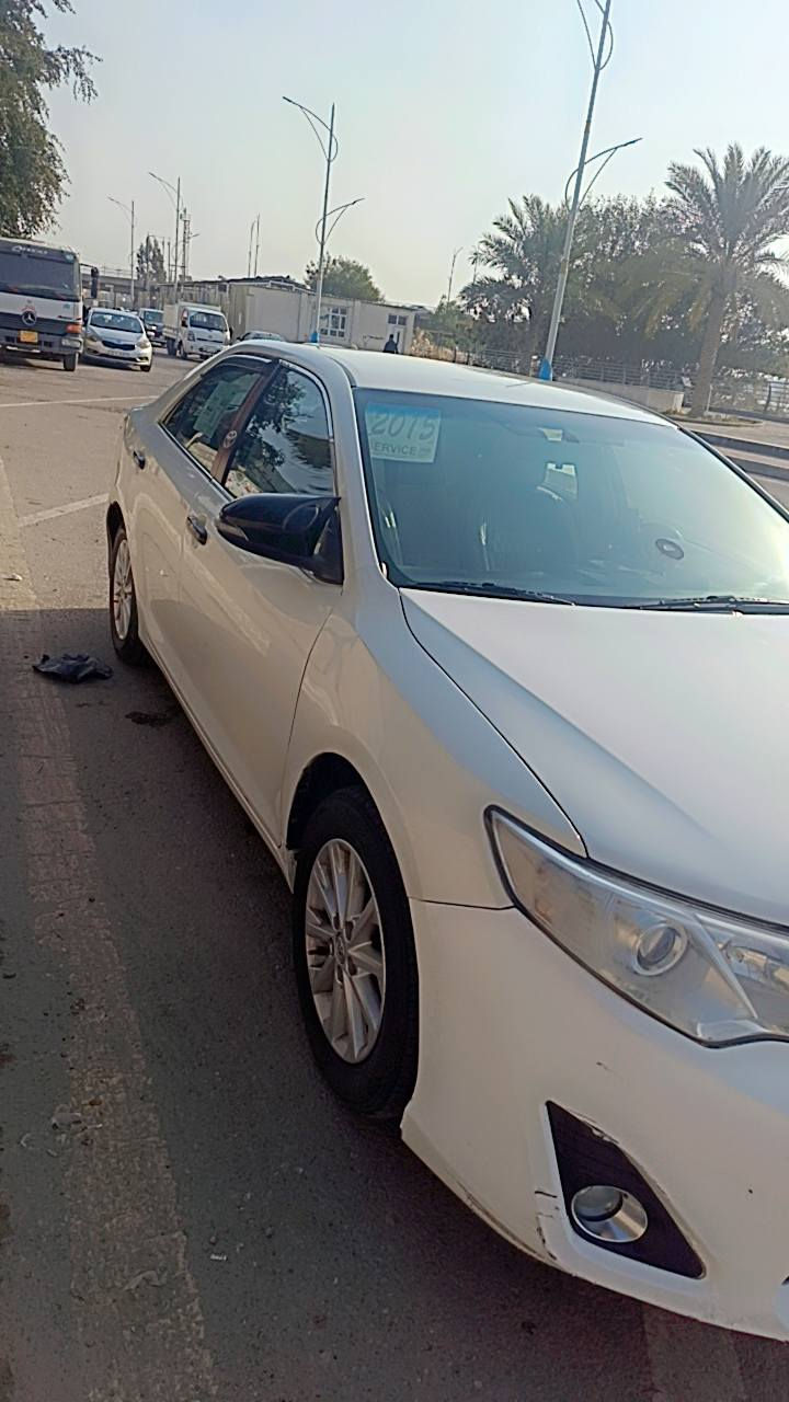 Toyota Camry 
ميديل 2015 خليجي 

كير ومحرك جيد 

صدرها زين 

غراضها كلها اصلية ووكالة 

تخم تاير 

باتري جديد 

دوشمة كشن وكاعية 

تبريد بستمي ما يعزل حتى انت واكف 

يعني شاد منضومة تبريد جديد 

تدفى شغالة 

مي زيتي راديتر جديد 

لايت زنون ممتاز 

سياره مال جنية متعوب عليها 

ضررها جاملغين وبنيد مرشوشات 

السياره حتى للسعودية رحت بيها 

بسمي تحويل مباشر 

رقم سلمانية 

اي غرامات ما عليها 

سعر 138 ورقة قفل 
مكان السياره الانبار فلوجة 

للستفسار *********** الفلوجة, الأنبار
