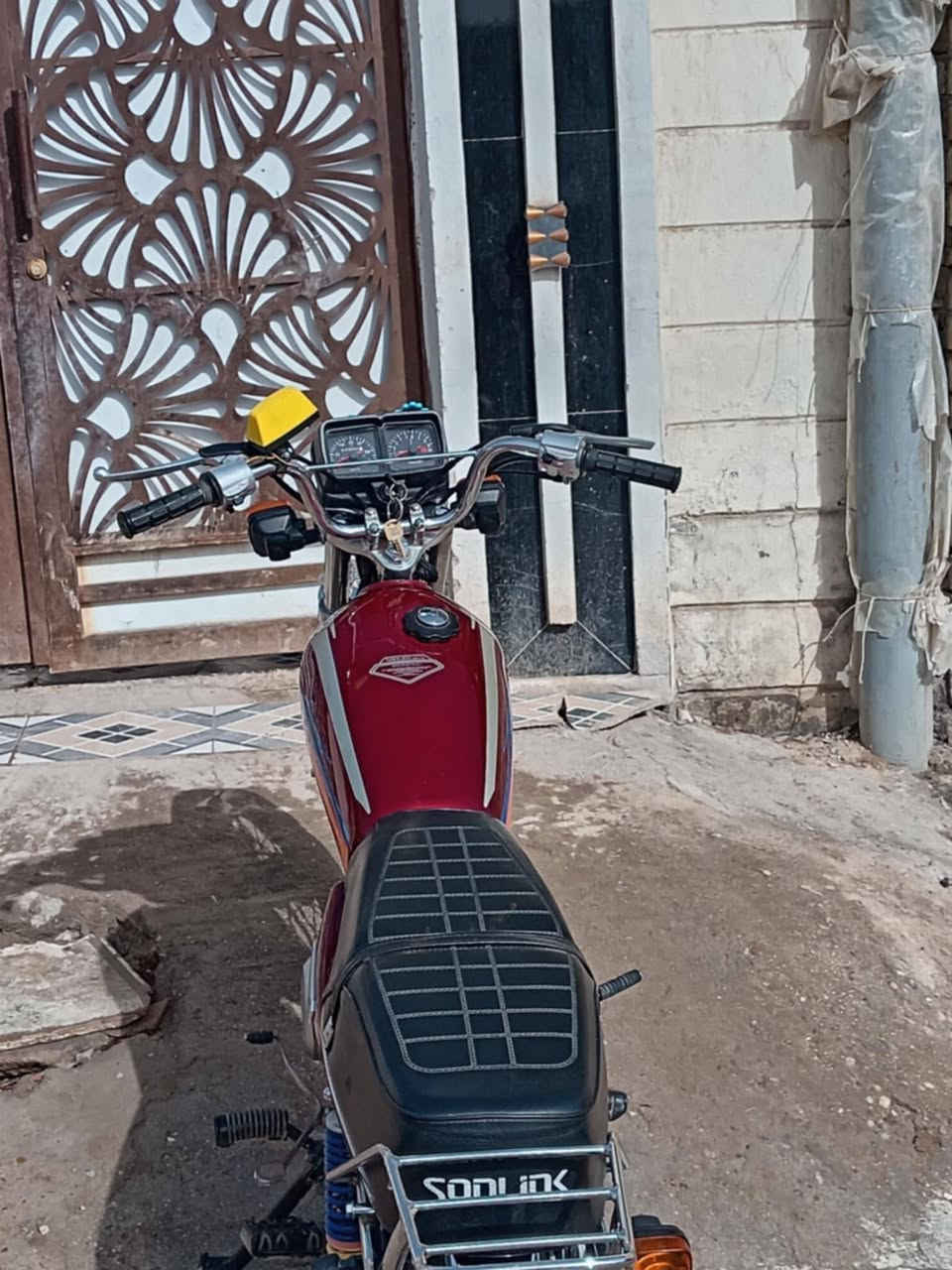 السلام عليكم دراجه للبيع نامه سعره ٦٥٠ اوبيه مجال قليل الدراجه أحله من الصوره المكان القاسم الرقم ***********
