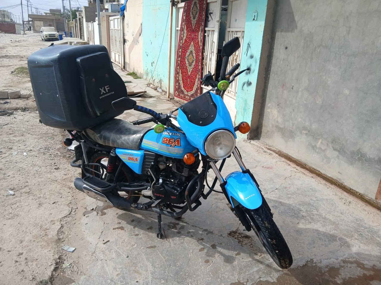 سلام عليكم
دايوان موديل 2024 شهر الـ 7
مرقمة وسنويه كاملة بأسمي 
رقم اربيل 
الدراجة نظيفة كولش مثل الصور 
مكينة كايمة مجفتة مرة وحدة فقط 
السعر مليونين و 100 الف
 وبي مجال حسب التفاهم 
شرط التحويل 
المكان صلاح الدين. سامراء 
للتواصل ***********
