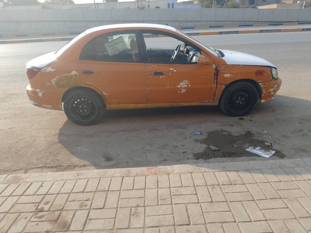 للبيع كيا ريو موديل 2003 رقم بغداد تحويل مباشر تبريد شغال سياره جاهزه من كير مكينه تخم تاير خير  من الله حداديه نص عمر مكان سياره حله المركز السعر 18 ورقه الاتصال ***********
