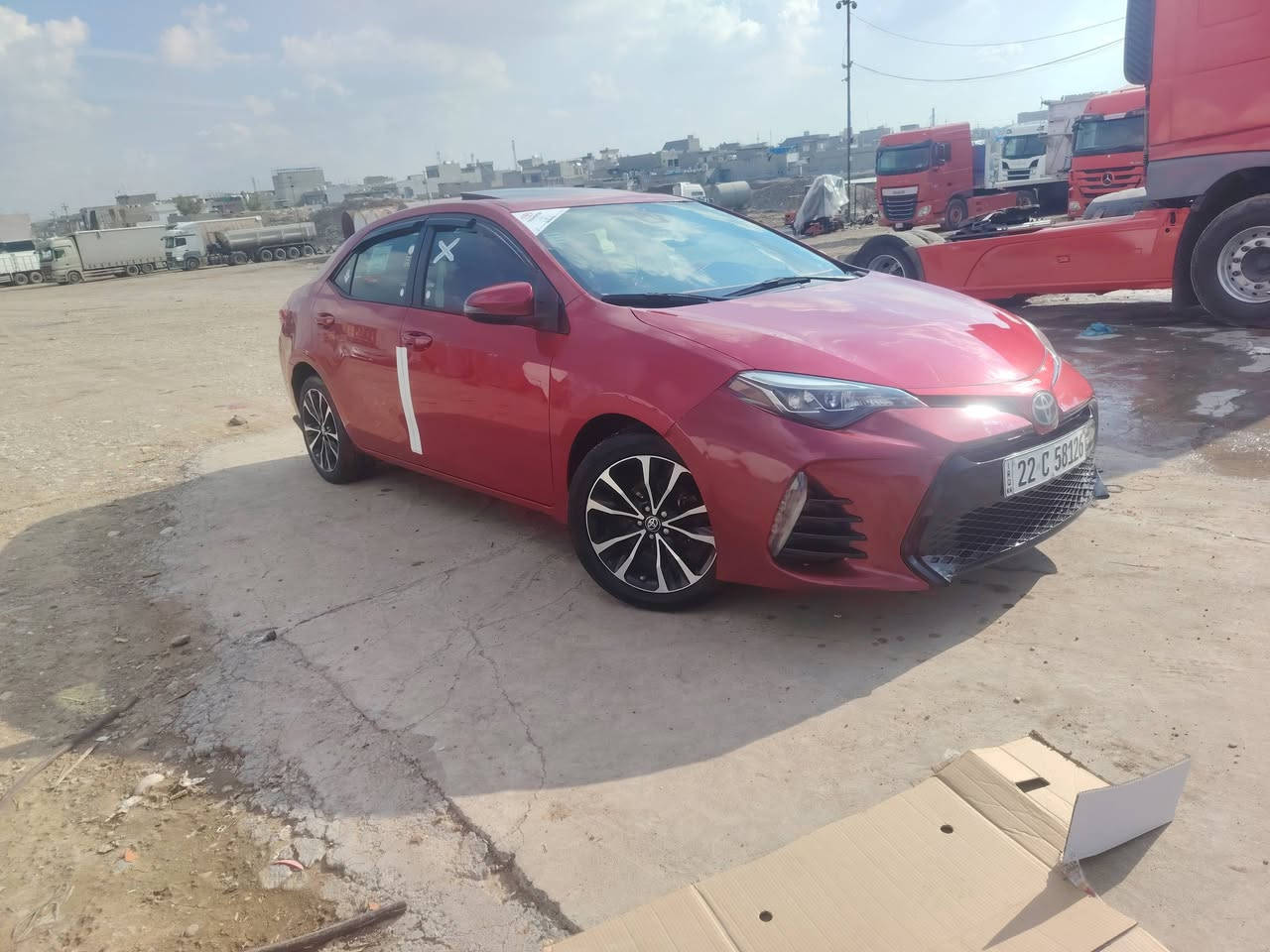 شباب كورولا 2017 شرط محرك ما مفتوح جير شرط لقطر الصدق ما بيها بها فقط بارد شويه  ماشي 100 18 صور مواصفات السعر 150 بمجال ***********
