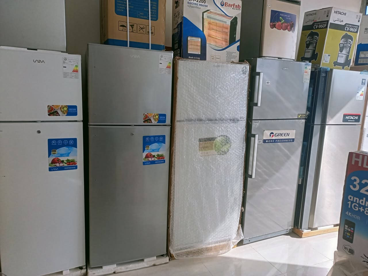 يعلن معرض ابو وسام  عن عروض تخفيض على سعر الشراء بالنقد لكافة الاجهزة 

اجهزة التبريد (سبالت - ومكيفات)(سبالت عمودي وجداري)
الغسالات (عادية -واتماتك)
المجمدات (كافة الاحجام)
الثلاجات (بكافة الانواع والاحجام)
مكانس الكهرباء 
الطباخات بانواعها  (كبيره -وصغيره)
الشاشات  (بكافة الاحجام )
مرشحة دهون كريازي 
الغلايات 
محضرات القهوة 
مطحنه 
مولدات كهرباء (سلف -وبدون سلف )
مكواة الملابس 
 
اغتنم الفرصة واستمتع بالاسعار

للاستفسار  واتساب :***********

.مستعدون لتجهيز الدوائر  والمكاتب 

عنوان المعرض  / الصوب الثاني- - عبور الجسر القديم   على اليمين مقابل مركز الرفاعي التخصصي  (مستشفى دكتور عمار )
