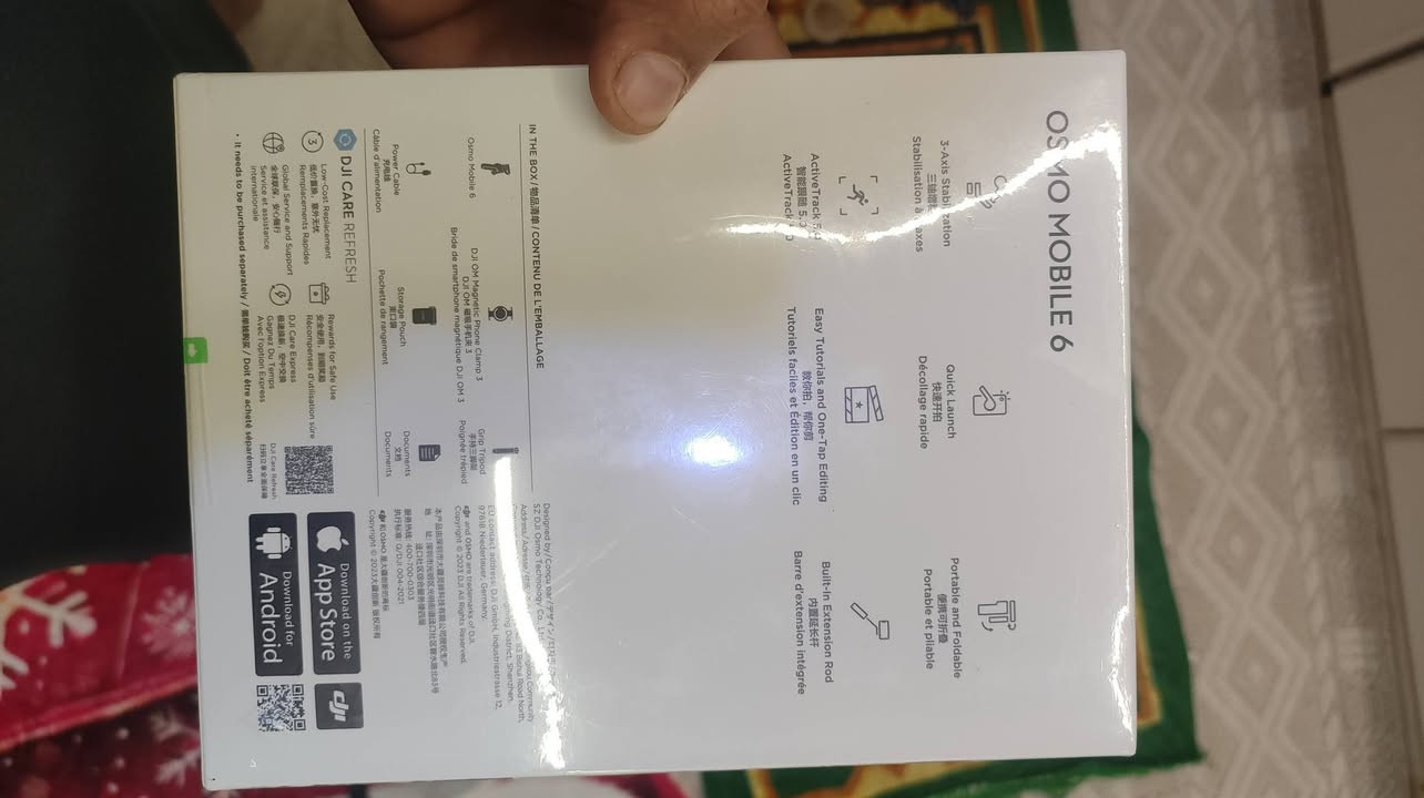 اوزمو جديد غير مستعمل
الشراي يجي خاص و يدلل


**إذا كنت صاحب هذا الإعلان وتريد حذفه لأي سبب، رجاءا أرسل رسالة إلى الدعم الفني**