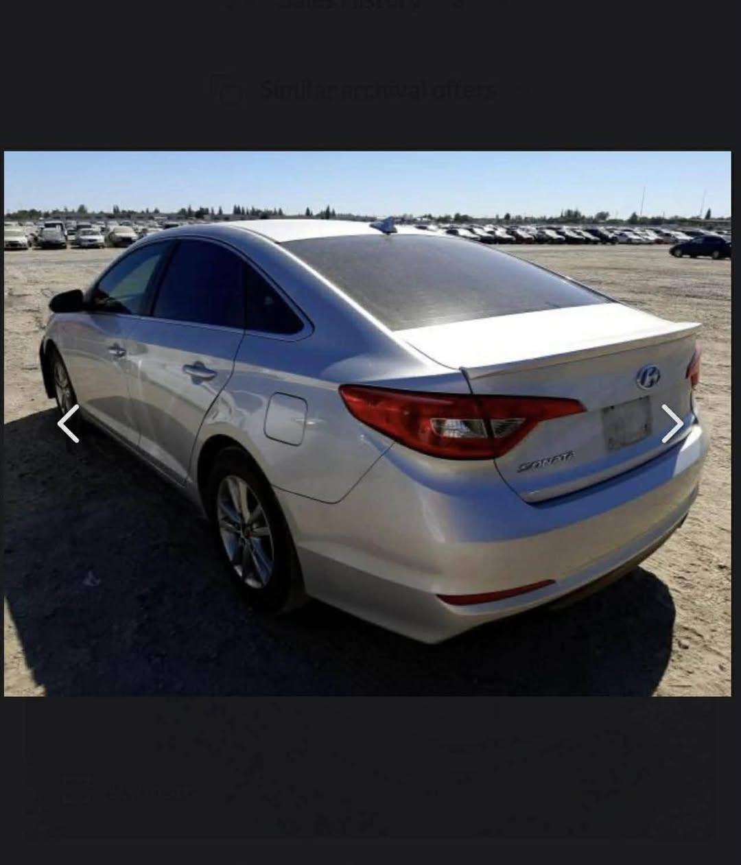 يا الله سلام عليكم
سوناتا 2016 وارد امريكي
رقم بصرة دولي بأسمي
مواصفاتها
شاشة كامرة
تحكم ستيرن
3وضعيات قيداده 
مكينه وكير حداديه
وكرهبائيات كله مكفول  
السيارة جديدة واحله من الصور 
مكفولة من الصبغ الحادث بلمنشور
جاهزة للأخير أو نضيفة
 مكان السيارة واسط قضاء الحي
رقم الهاتف ***********
السعر 118 وبيه مجال
