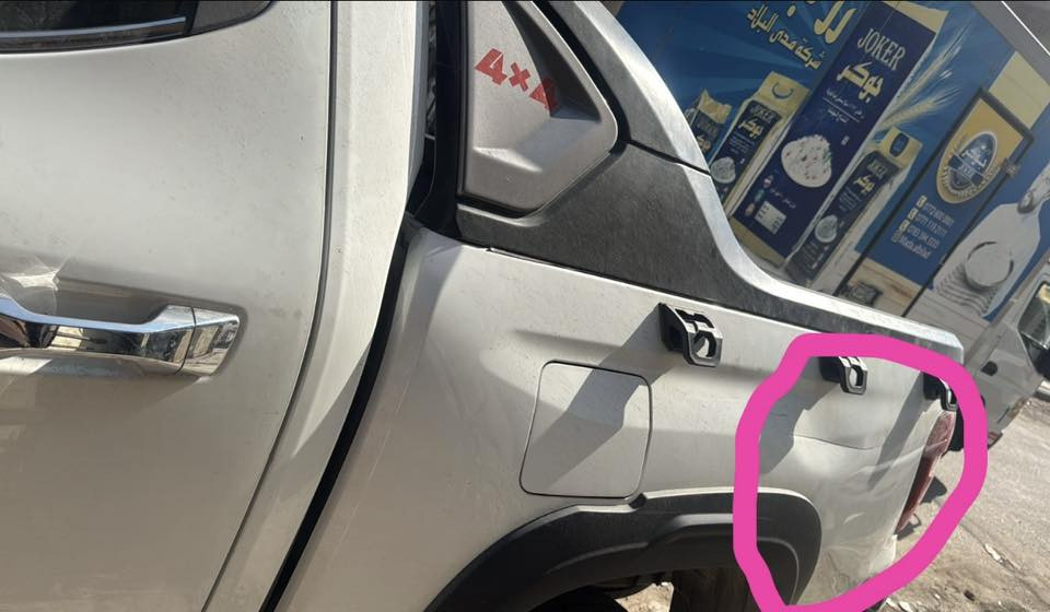 للبيع بيكب هنتر موديل 2024 ماشيه 18 الف كم
فول مواصفات 
رقم اربيل تحويل مباشر  
بعده بالضمان من شركه البخيت 
سياره جديده بدون اي نقص عدا الطخه الصغيره 
الموضحه بالصوره 
السعر 30 مليون وبي مجال 
مكان بغداد 
***********
