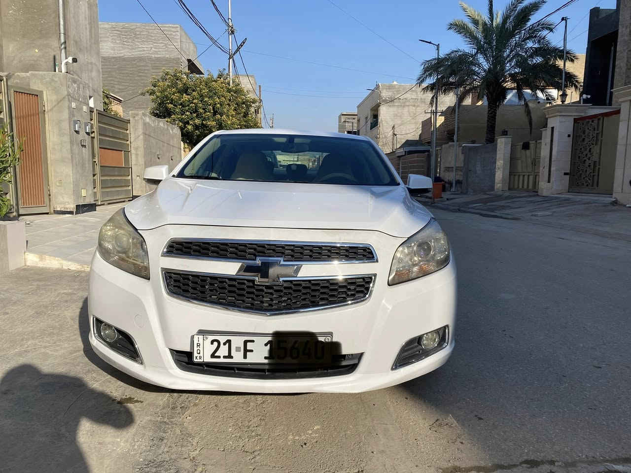 سلام عليكم 
ماليبو 2013 خليجي 
رقم سليمانية الجديد
جاهزة السيارة ادامه كاملة 
بيها بارد باب خلف السكن والدوسة الي جوه باب السكن ثنينهن موجودات بالصور 
مكانها ديالى بعقوبة 
بأسمي السيارة 
السعر 108 وبيها مجال
***********
