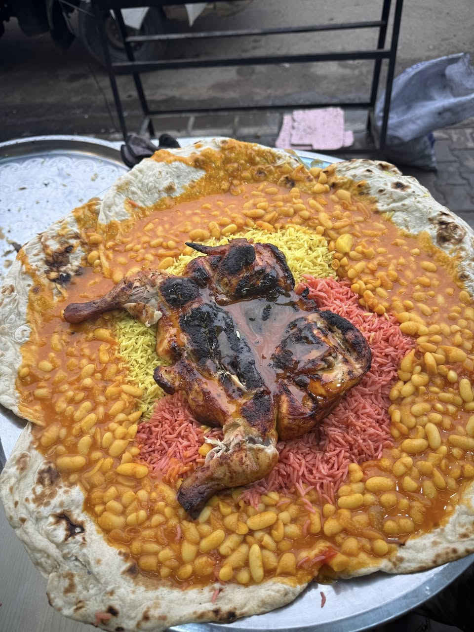 وقت العمل من الساعه 9 صباحاً الى 12 مساءً

ويه كل دجاجتين سفري 4 شيش كباب 

مجاني عرض لمدة 10 ايام

دجاج محشي ويه تمن ومرك فاصوليه وشوربه عدس وصوص ومقبلات كامل وخبز ب 10 الف فقط  

دجاج فحم ويه تمن ومرك ومقبلات وخبز ب 10 الف 

مرك فاصوليه عدس تمن نفرات نفر  2000

مشاوي 

كيلو كباب دجاج 16 شيش ب 7 الف

كيلو كباب لحم 12 شيش ب 18 الف

تكه لحم شيش 2000 

كباب لحم شيش 2000

معلاك شيش 2000

تكه دجاج 1500 

اجنحة شيش 2000

جلاوي شيش 2000

التوصيل مجاني داخل القضاء

يوجد مقبلات كامل الاصناف

***********

***********
