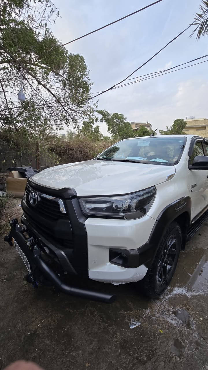 بغداد الوشاش *********** 
السلام عليكم اللبيع تيوتا هايلوكس ادفنجر ٢٠٢١ محرك ٦ سلندر 4.000 ماشيه 110حقيقي
رقم اربيل بسمي تحويل مباشر
بصمه
مكفوله ماعد بارد تقل من اصبع على كد شخط بسيط
السياره كامله
