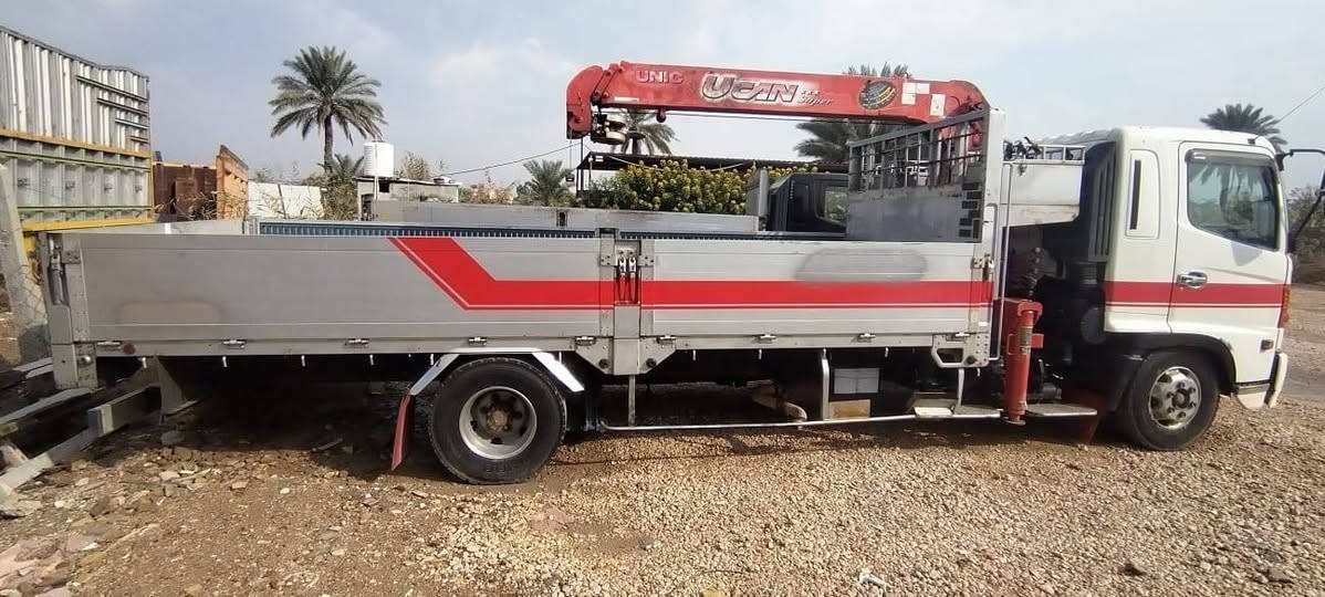 كرين جديد وجاهز للشغل فول عادي محرك 6 سياره جديده الطول 6وربع محرك 6 شاصي محسن عريض  على طول السياره والسعر مناسب بالنسبه للسوك مكان بابل والشراي يدلل ***********$ ***********
