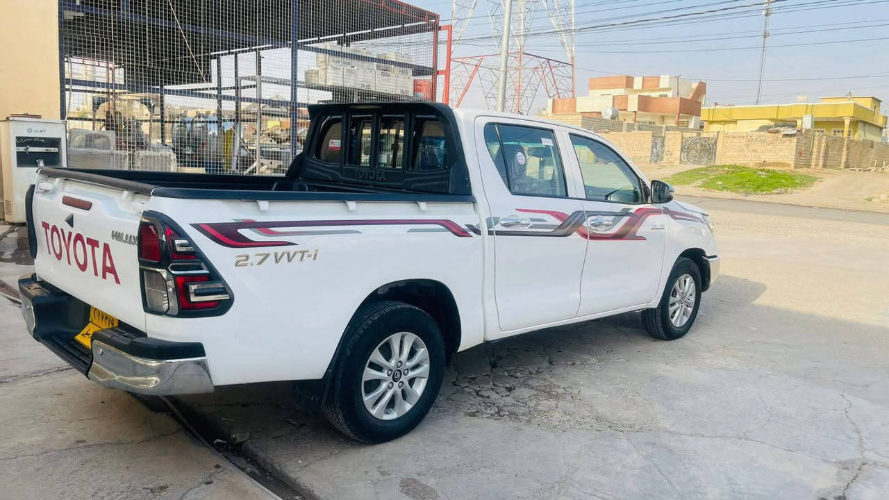 السلام عليكم
عذاري هايلوكس 2021كير عادي 
محرك شرط لا صرف ولا نفخ مامفتوح 
ماشيه 129السياره وضع شركه 
شرط التحويل  سنويه  بعد 7اشهر تسقط  
تبريد قطعتين 
شرط بدون صبغ فقط بيهه شي بسيط بارد  
السياره حيل جديده وجاهزه ماناقصها شي✅  
السعر 227بيهه مجال الشراي ٠ 
                     ((ملاحظه)) 
 اعتذر عن بيع الأقساط او المده لبيع فقط لبيع فقط 
لا تنطي اسعار بكيفك ذا ماتفيدك عبرهه واني الممنون 
مكان السياره/ صلاح الدين /الشرقاط / اجميله 
          سعد                                         علاوي 
    ***********             ***********
    ***********             ***********
