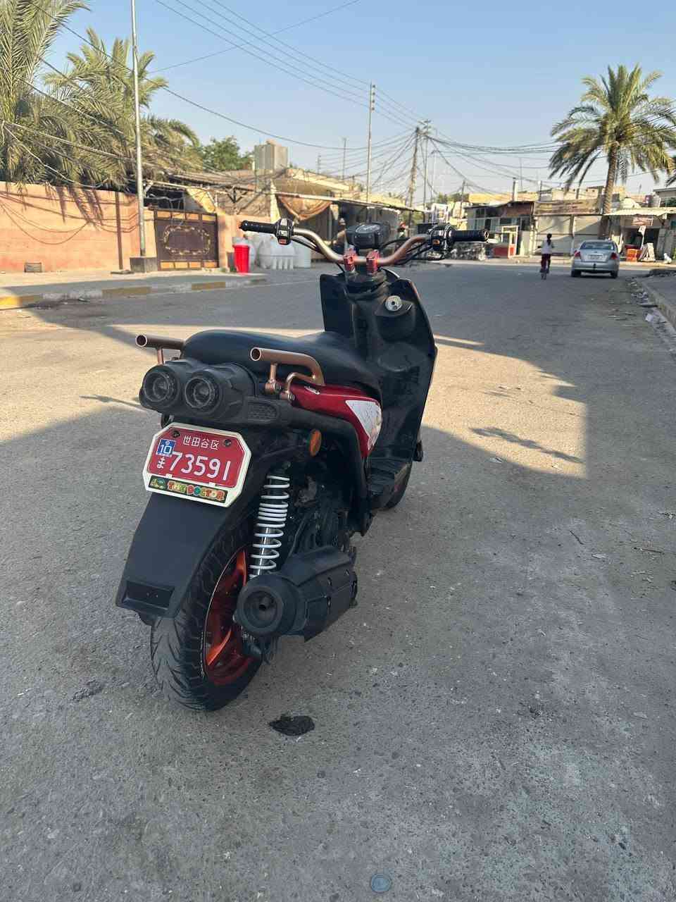 السلام عليكـم 
دراجة سكنـس جبلي للبيع موديل 2014 دراجـه كفاله عامـه من التايـر الامامي للخلفـي مكينه ممفتوحه بلاد شرط شلعه ومعدل كهـربائيـات كامله مكملـه دراجه اي ملاحظه ماعليـها خير من الله.
ديالـى-بعقـوبه-بهـرز.
السعـر/ مليـون و٤٢٥ وبيهـا مجـال.
الرقــم/***********
