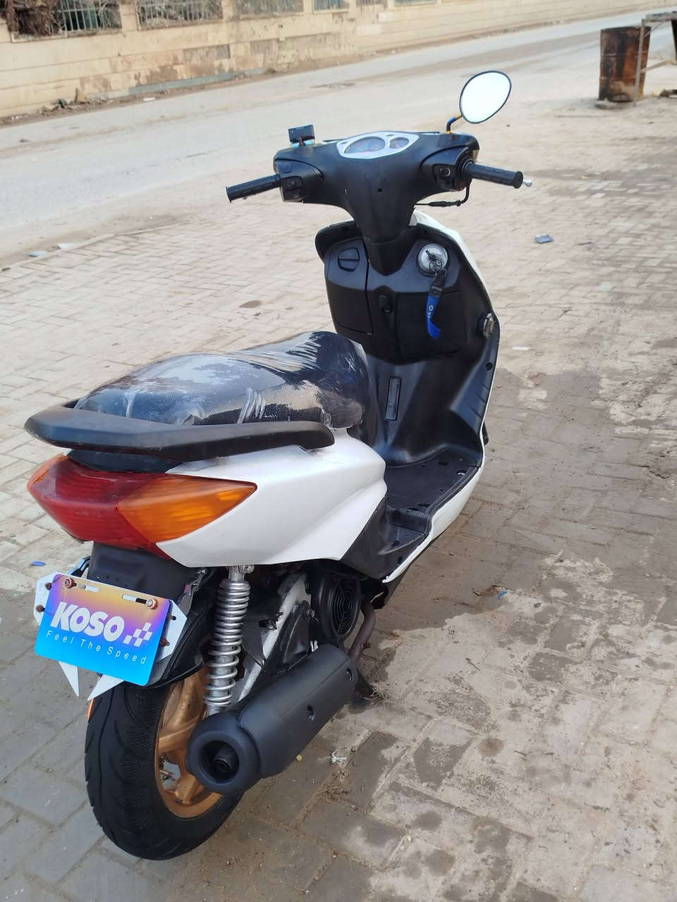 السلام عليكم دراجه سكنس للبيع دراجه جاهزه دراجه نقره سلف دراجه ما عايزها برغي مكان الديوانيه قضاء الشاميه ***********
