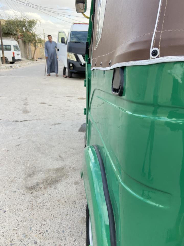 سلام عليكم تكتك للبيع 21 شهر 12 رقم وسنويه تحويل بيهه صبغ بلغد ويم البك لايت مكينه بوشه وبستم التكتك مناقصهه شي ابد من كلشي جاهزه مكاني سبع قصور ***********
