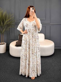 فستان بيتي • قماش بارد • مقاسات L XL XXL